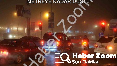 Denizli’de Sis Kabusu: Görüş Mesafesi 10 Metreye Kadar Düştü