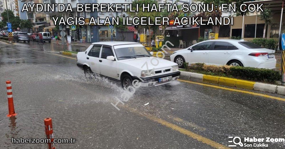 "Aydın'da Bereketli Hafta Sonu: En Çok Yağış Alan İlçeler Açıklandı" başlıklı haber için fotorealist