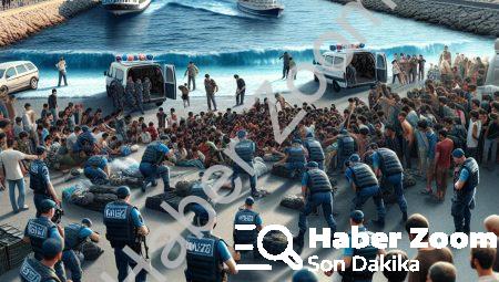 İzmir Sahillerinde Hareketli Saatler: 120 Düzensiz Göçmen İşlem Altına Alındı