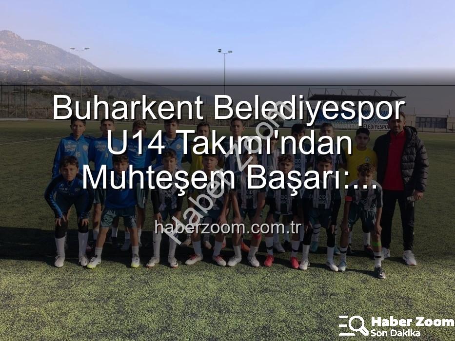 namağlup şampiyon - Buharkent Belediyespor U14 Takımı'ndan Muhteşem Başarı: Namağlup Şampiyonluk ve Unutulmaz Kutlama!