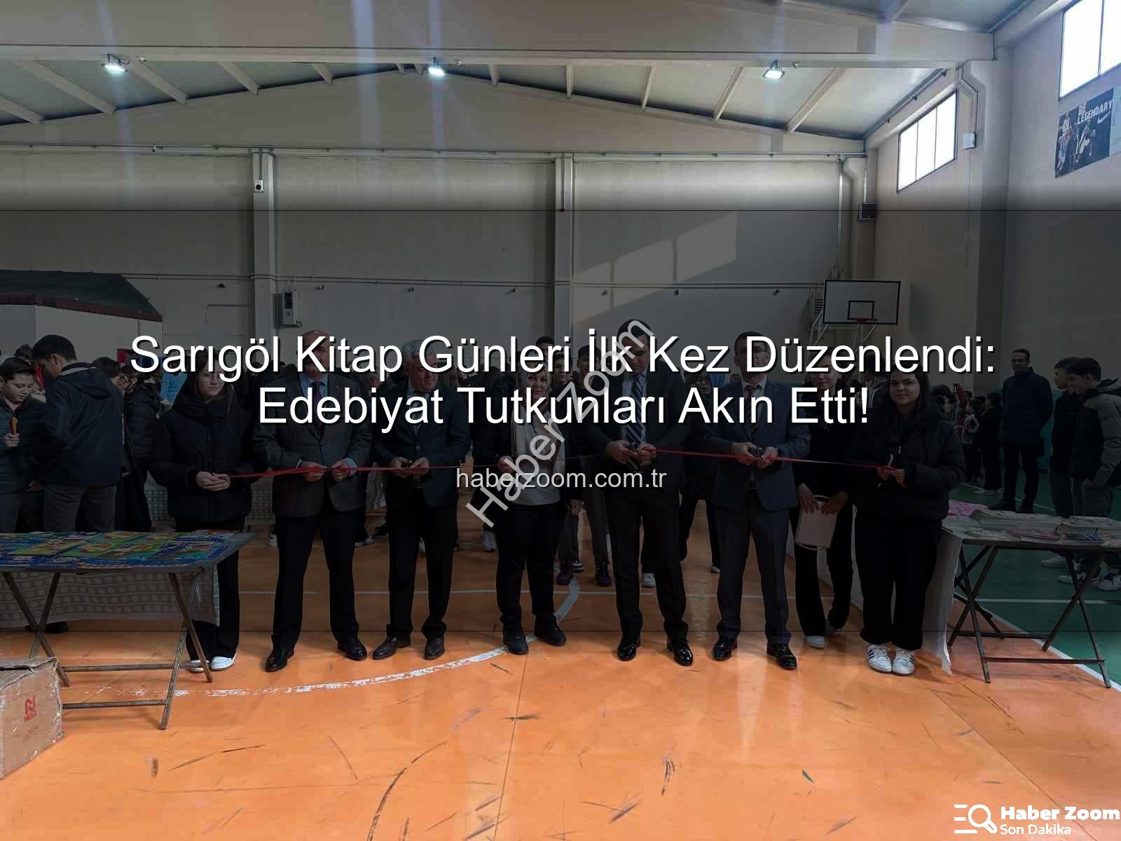 Sarıgöl Kitap Günleri - Sarıgöl Kitap Günleri İlk Kez Düzenlendi: Edebiyat Tutkunları Akın Etti!