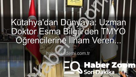 Sağlık Bakanlığı Uzmanından TMYO Öğrencilerine İlham Veren Kariyer Söyleşisi: Başarının Sırları Açıklandı
