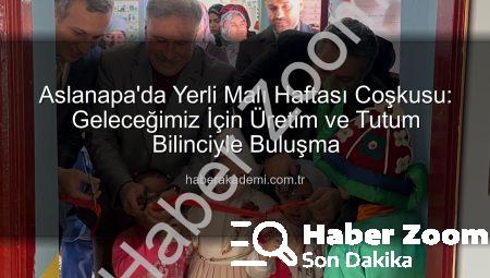 Aslanapa’da Yerli Malı Haftası Coşkusu: Adaköy İlkokulu’ndan Örnek Etkinlik